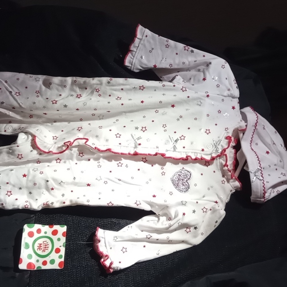Baby "my first Christmas" sleeper